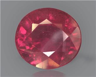 Natural Ruby (Manik) Heated Treated Certified 4.89 cts. ( 83184 )